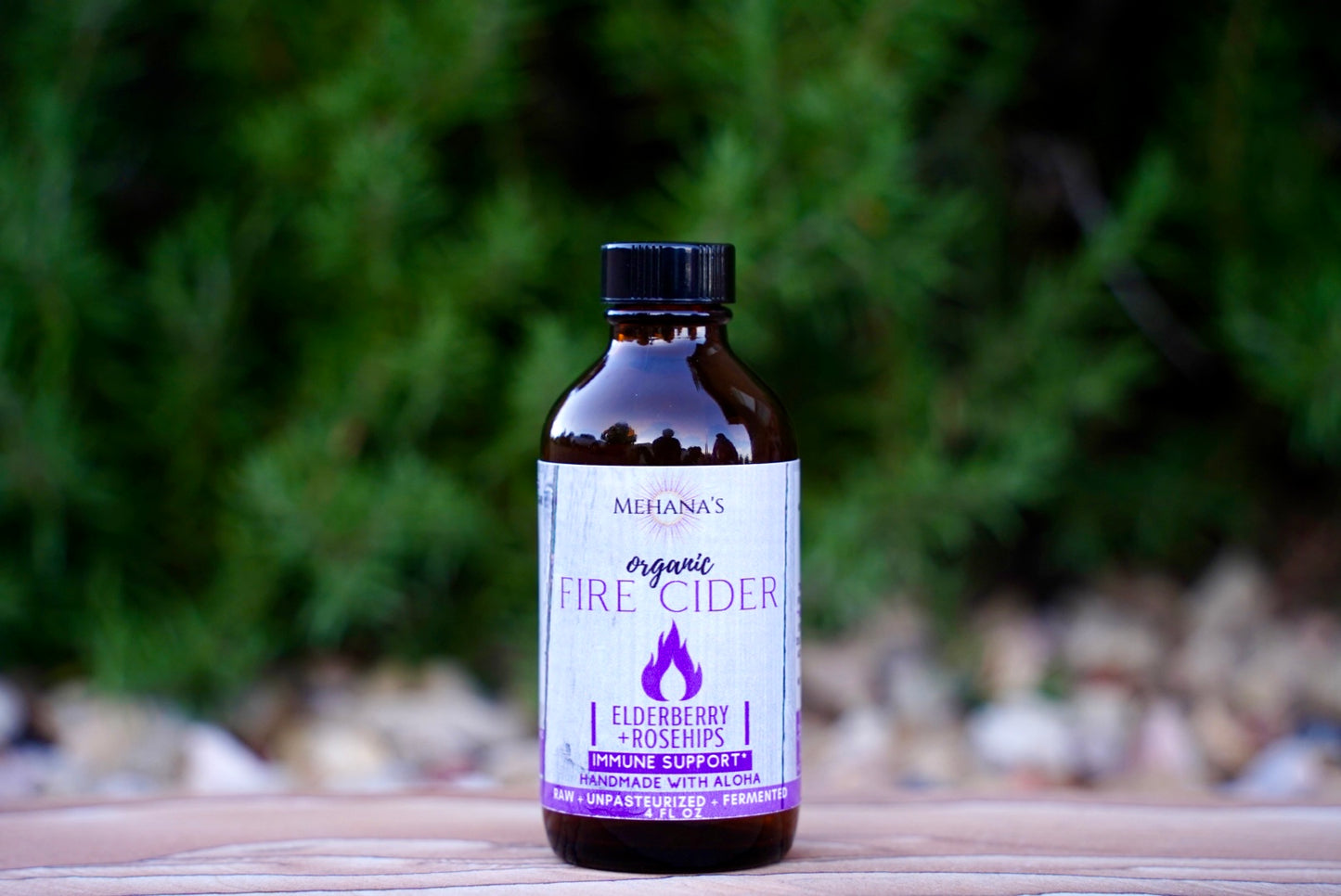 Elderberry + Rosehips Fire Cider
