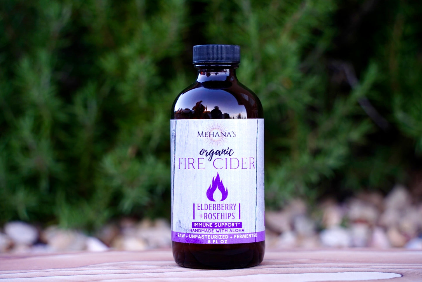 Elderberry + Rosehips Fire Cider