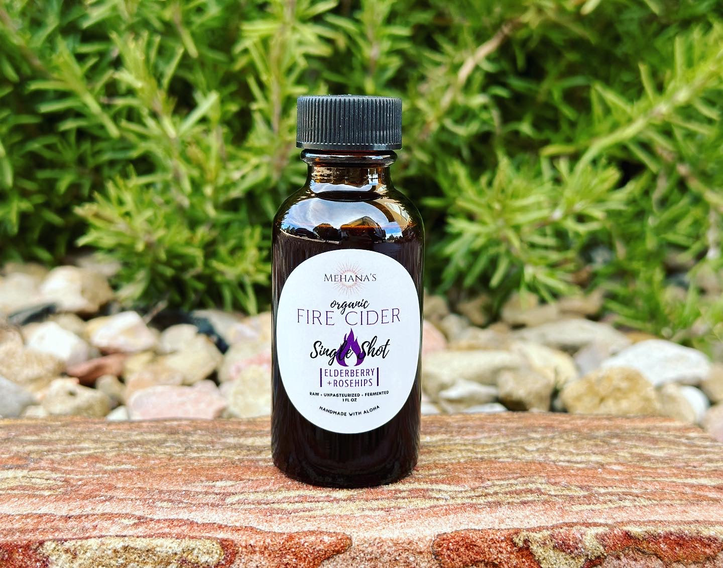 Elderberry + Rosehips Fire Cider