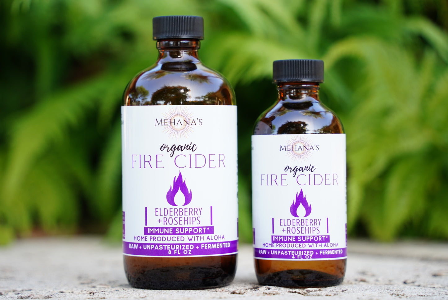 Elderberry + Rosehips Fire Cider