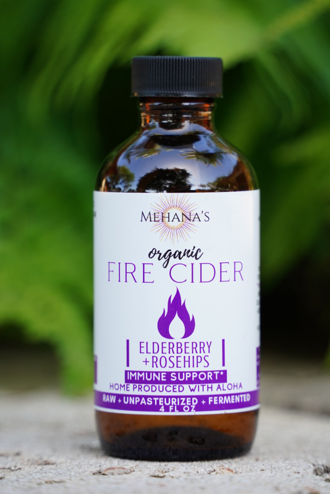 Elderberry + Rosehips Fire Cider