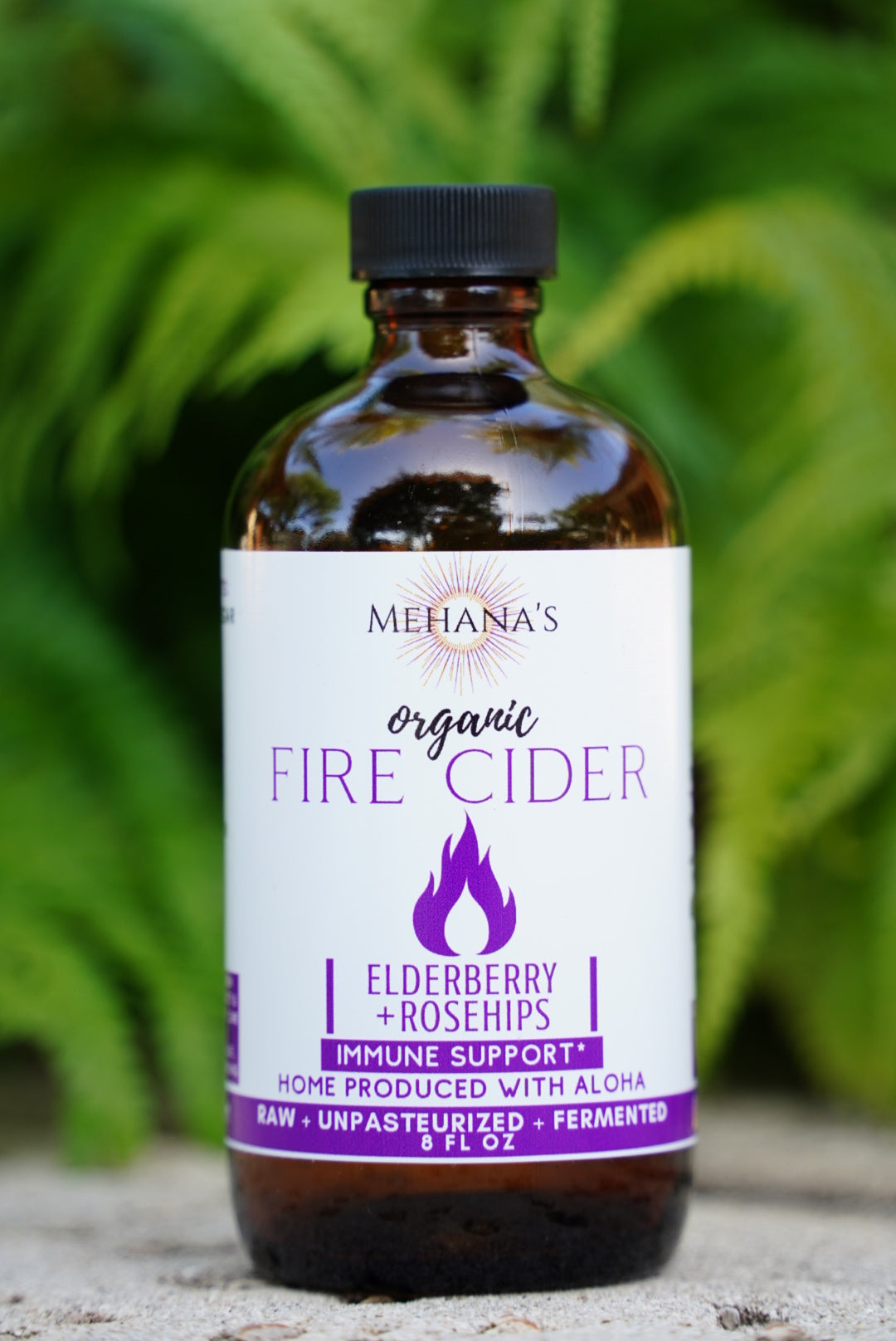 Elderberry + Rosehips Fire Cider