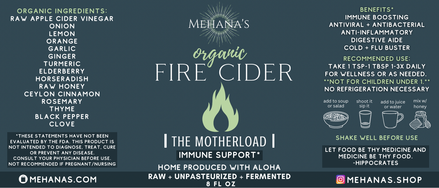 The Motherload Fire Cider
