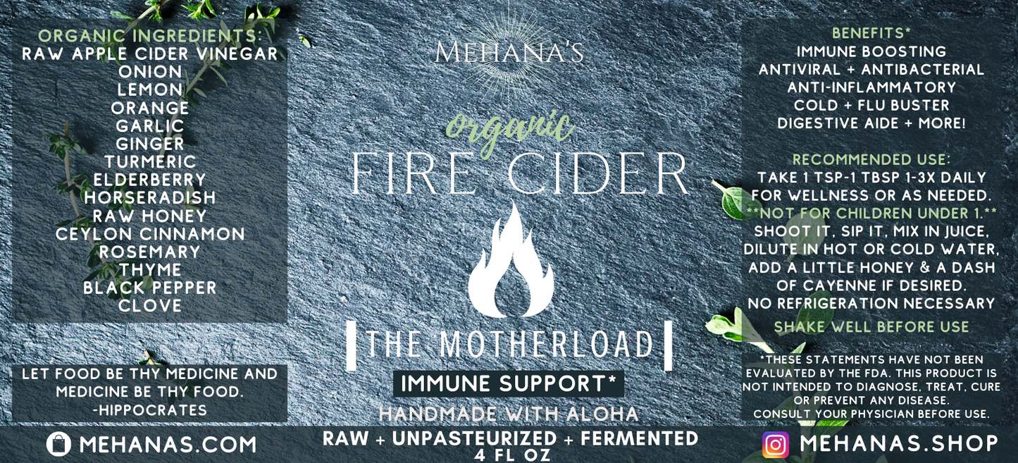 The Motherload Fire Cider