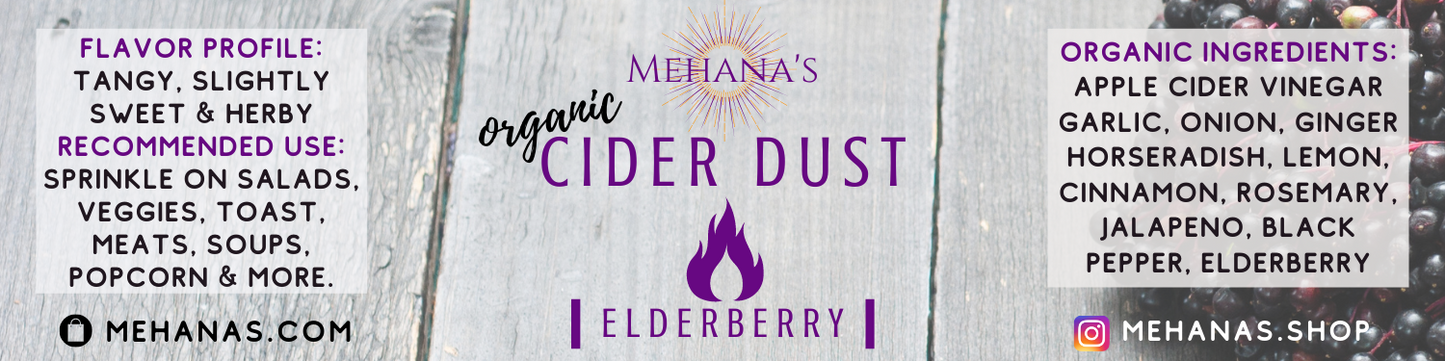 Elderberry Cider Dust