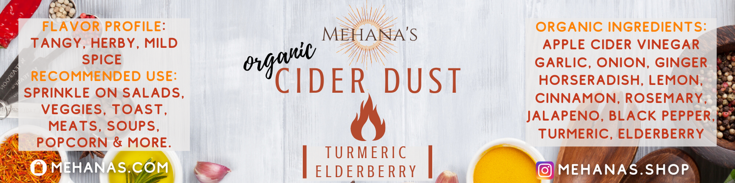 Turmeric+Elderberry Cider Dust
